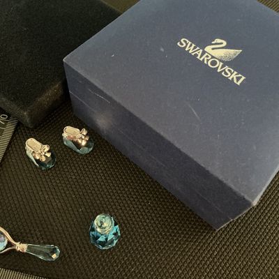 Swarovski Crystal Crystal Memories Baby Set in Box