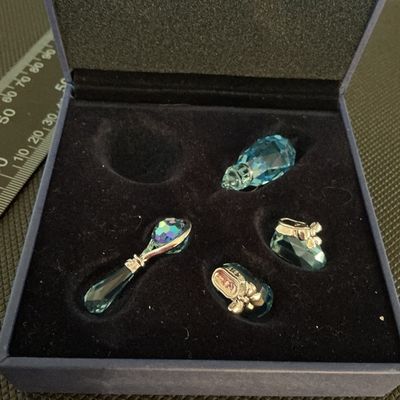 Swarovski Crystal Crystal Memories Baby Set in Box