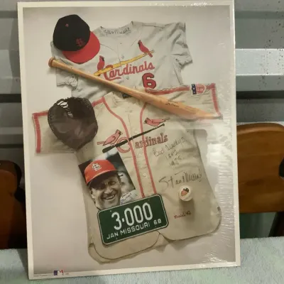 Stan Musial “The Man” 1993 First Edition Baseball Memorabilia Print – Sealed