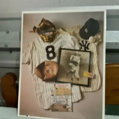 Don Larsen & Yogi Berra 1956 World Series Perfect Game Commemorative Print – First Edition