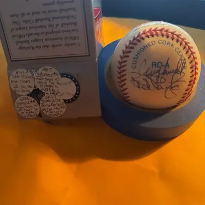 Minnesota Twins Signed Official American League Baseball 