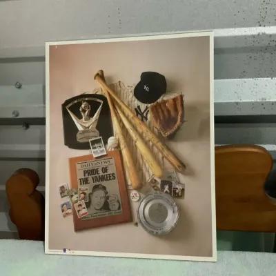 Whitey Ford “Chairman of the Board” New York Yankees First Edition Memorabilia Print No. 12