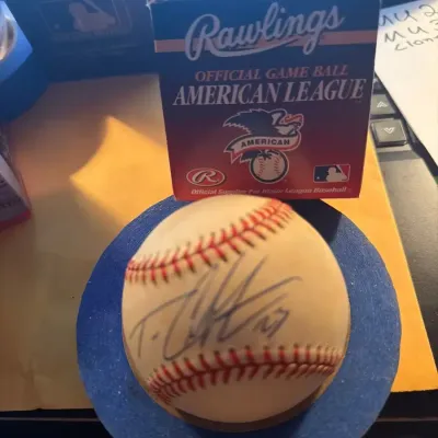 Don Mattingly Signed Baseball with #23 Inscription 