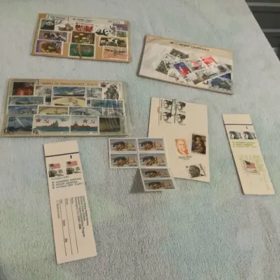 Vintage International Postage Stamp Collection – USA, USSR, Poland & Wildlife