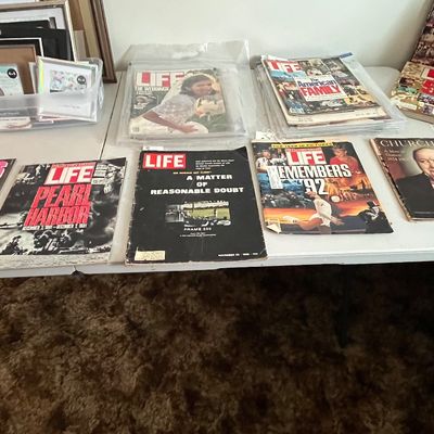 life Magazines dating back to 1965.  Collector’s dream!