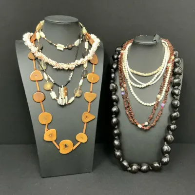Beads And Seeds Necklaces