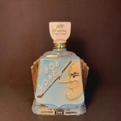 1973 Jim Beam Bob Hope Desert Classic Decanter