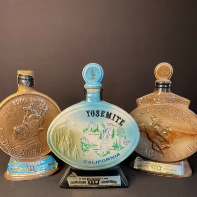 1968 Jim Beam Pony Express Decanter & More