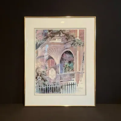 Framed Print By Artist Josie Van Gent Edell
