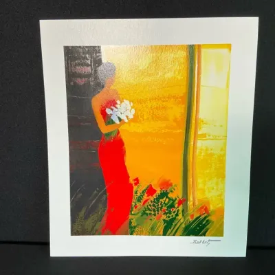 Seriolithograph By Emile Bellet “Pleine Floraison”