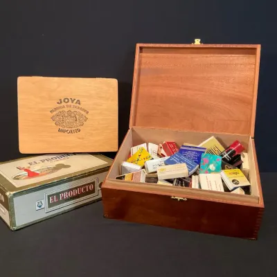 Match Book & Cigar Box Collection