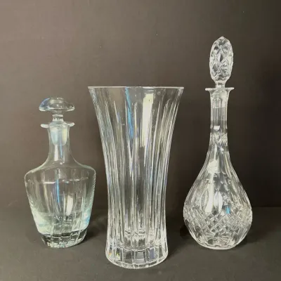 DaVinci Crystal Flared Vase & More 