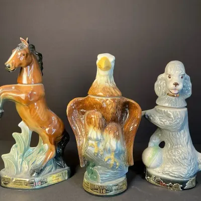 1960s Jim Beam Rearing Stallion Decanter & More