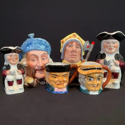 Toby Jugs and Character Mugs