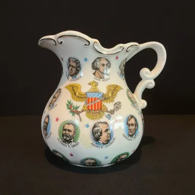 U.S. Presidents Pitcher From Chadwick-Miller Importers