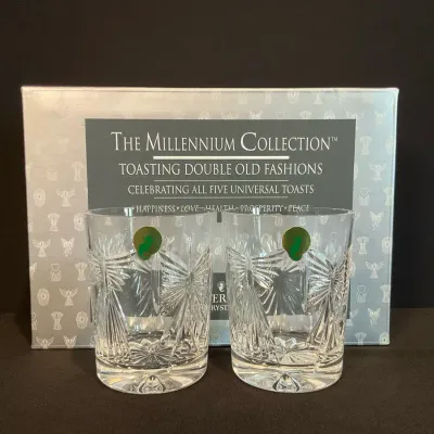 Waterford Crystal Millennium Old-Fashioned Box Set