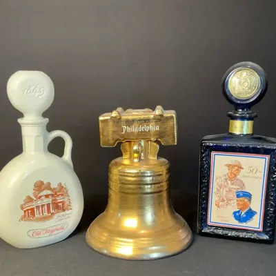 1968 Old Fitzgerald Monticello Bourbon Decanter & More