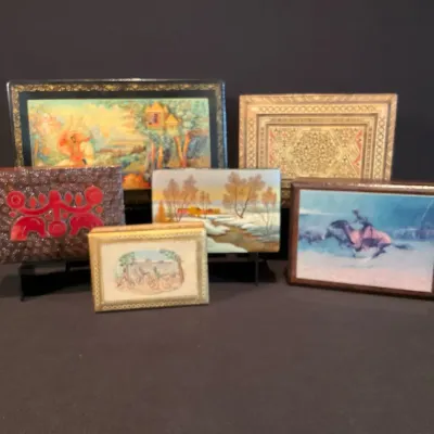 Collectible Wooden Trinket Boxes