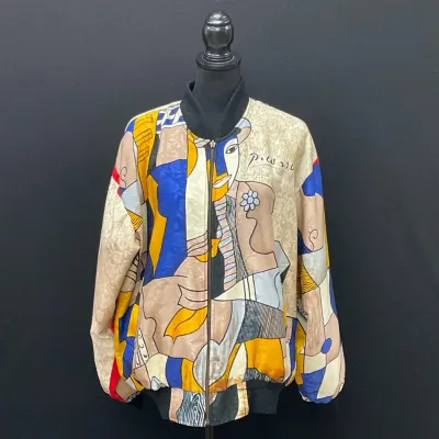 Pablo Picasso Abstract Bomber Jacket
