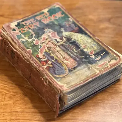 Vintique Circa 1928 The Red Fairy Book by Andrew Lang