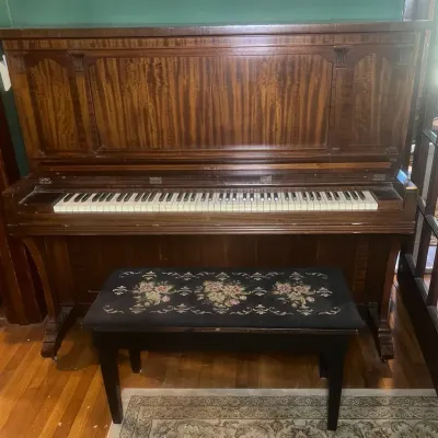 Vintage Conover Upright Piano & Bench