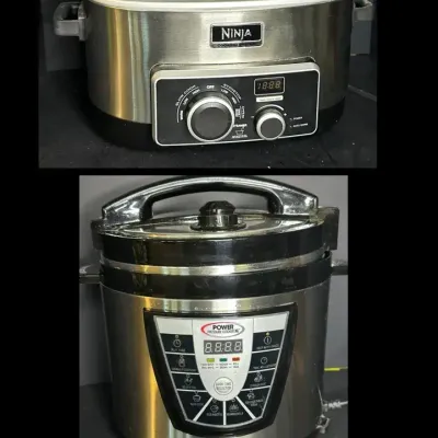 Ninja Cooking System And Power Pressure Cooker XL