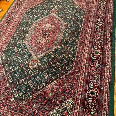 100% Wool Pile Rug, Hand Knotted In India