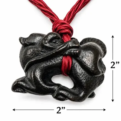 Japanese or Chinese Antique Bronze Netsuke Dragon Bat Form Maybe 19th Century ML