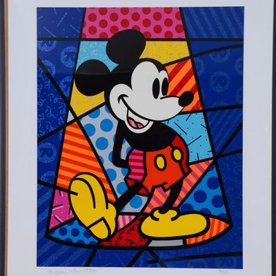 ROMERO BRITTO. MICKEY MOUSE SPOTLIGHT.