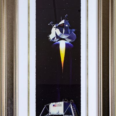 NORMAN ROCKWELL. LIFTOFF FROM THE MOON, 2012.