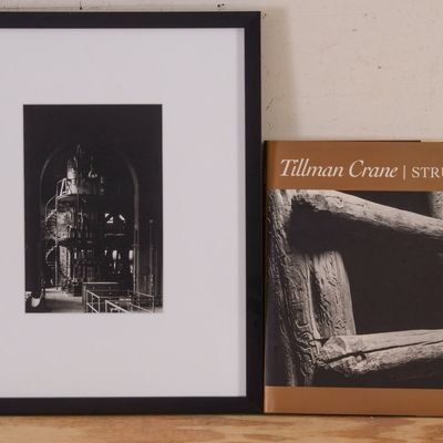 TILLMAN CRANE SIGNED BOOK AND PHOTOGRAPH.