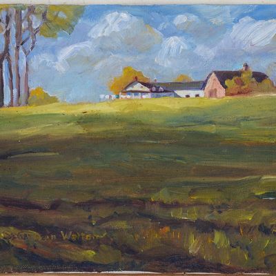 ST. GERMAIN WALTON. COUNTRY FARMHOUSE.