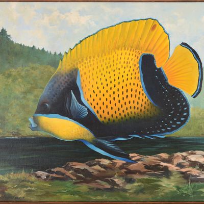 JOHN SQUADRA (B. 1932). SOME OF MY BEST FRIENDS ARE FISH.
