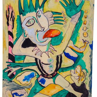 JUDITH WORACEK BARRY MULLEN (B. 1938). JESTER.