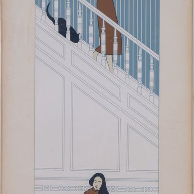 WILL BARNETT. THE WHITE STAIRWAY.