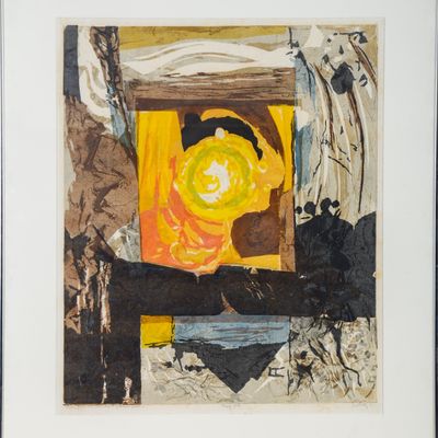 SEONG MOY COLOR RELIEF PRINT.