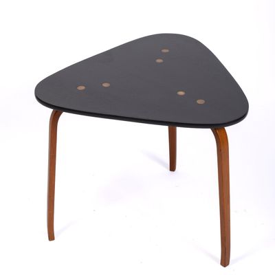YNGVE EKSTROM TEAK GUITAR PICK TABLE.