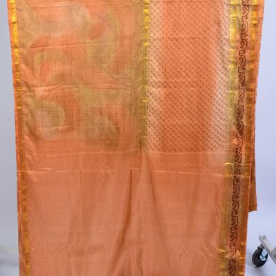 LARGE SWATCH OF SARI SILK.