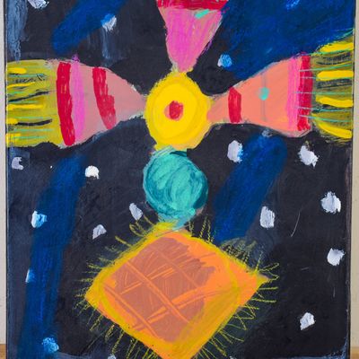 DONALD DREIFUSS. SMALL CROSS.