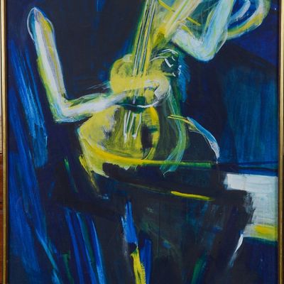 JUDITH WORACEK BARRY MULLEN (B. 1938). BASS PLAYER.