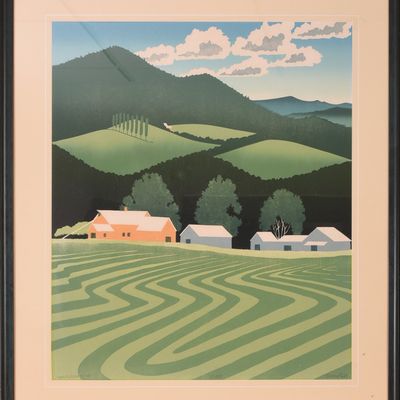 SABRA FIELD. VAN ALSTYNE FARM.