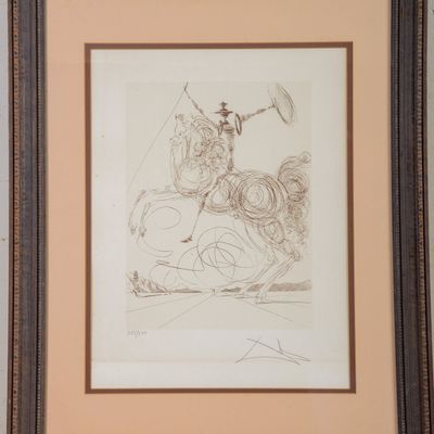 SALVADOR DALI LITHOGRAPH.