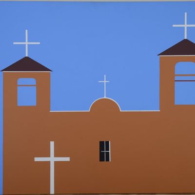 BILL SVANOE (B. 1938). CHURCH.