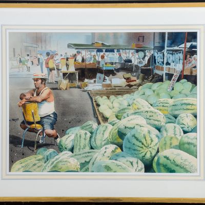 TOM HOOK. THE WATERMELON SELLER.