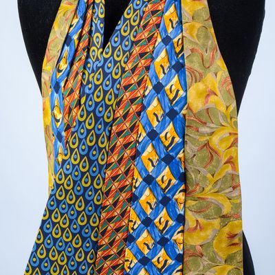 FOUR ITALIAN SILK TIES.