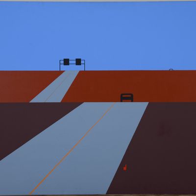 BILL SVANOE (B. 1938). UNTITLED.