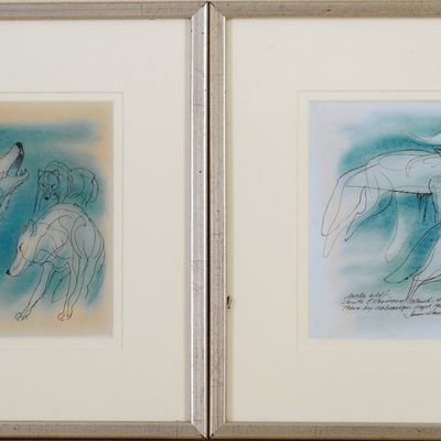 TWO PRINTS, AFTER JAMES ARCHIBALD HOUSTON.
