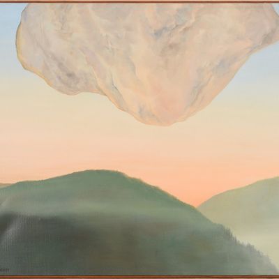 JOHN SQUADRA (B. 1932). THE SILENCE OF THE FOREST.
