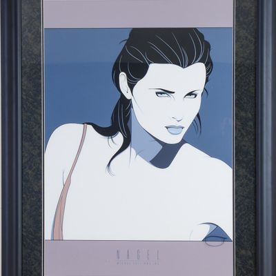 PATRICK NAGEL MIRAGE EDITIONS POSTER.