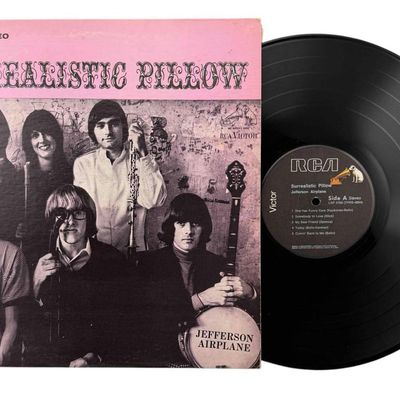 Jefferson Airplane, Surrealistic Pillow, Signed LP
